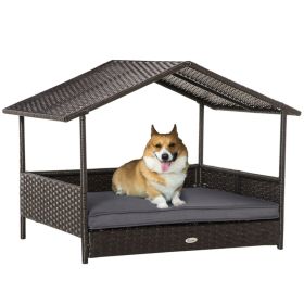 Dog Bed/ Dog House / Rattan Pet Sofa ( Amazon Shipping)(Prohibited by WalMart) (default: default title)
